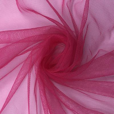 China Fast Delivery Tear-resistant 100% Polyester Hayal Mesh Net Veil Tulle Fabric Bridal For Party Girl Skirt Dress for sale