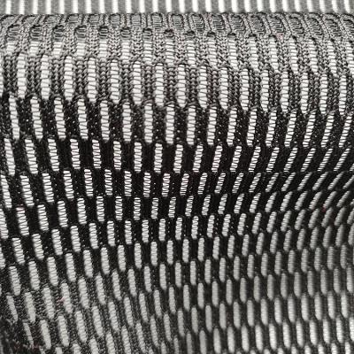 China Professional factory made Polyester Tear-resistant Mesh Fabric Sandwich Mesh Fabric used for sports vamp backpack office chair for sale