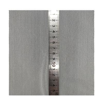 China Stain Resistant Netting 85% Polyester Professional Spandex 15% Diamond Mesh Fabric For Backpack for sale