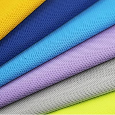 China Stain Resistant Wholesales Factory Price Weigh 130g-140g/m2 Polyester Comfortable Sports Fabric For Sports Wear for sale