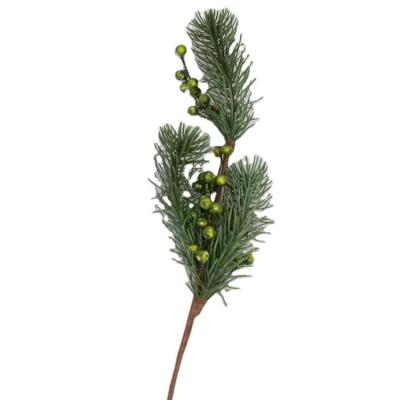 China Wholesale Artificial Moss Tree Branches Pine Needles For Christmas Tree Decorations for sale