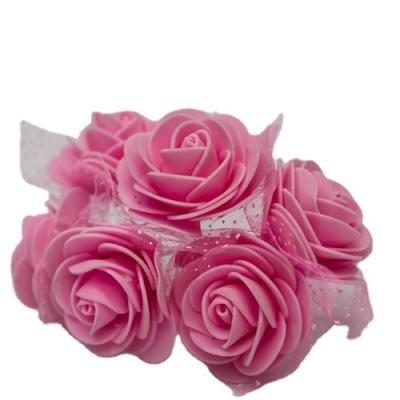 China Flower PE Direct Sales Shape Design Attractive PE Foam Artificial Rose Flower for sale