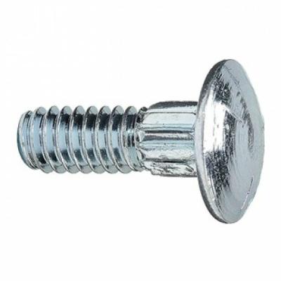 China Grade 5 Neck Ribbed Trolley Bolt Galvanized Steel Steel for sale