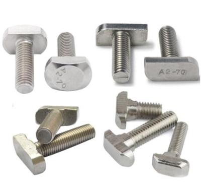 China Stainless steel all kinds of high quality T head bolt, T-head bolt factory for sale