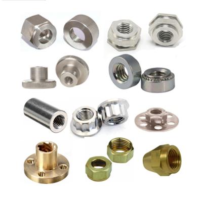 China General industry steel, stainless steel and special brass nut as per drawing for sale