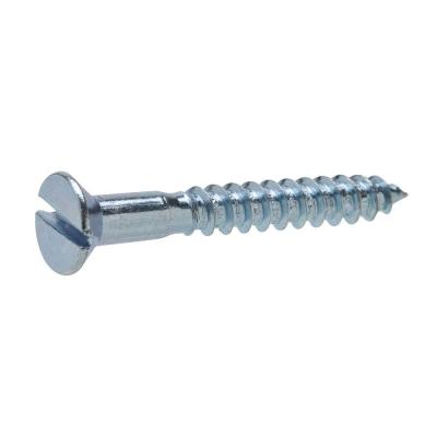 China Flat Slotted Flat Head Wood Screw for sale