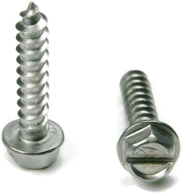 China Hex Seal HEX Serrated Head Lag Screw for sale