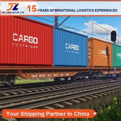 China agent railway yes 1688 freight with container srevice train transport from china lcl for sale