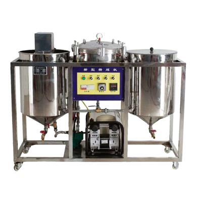 China Efficient 1~10 tons small virgin coconut oil refinery uses coconut oil refining machine to make edible oils for sale