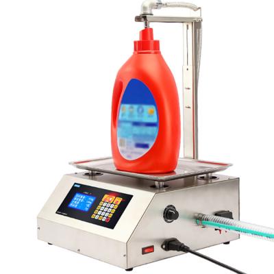 China Bulk Order Portable Electric Liquid Filling Machine Water Liquid Filling Machine OR Food 220V Small Digital 110V for sale