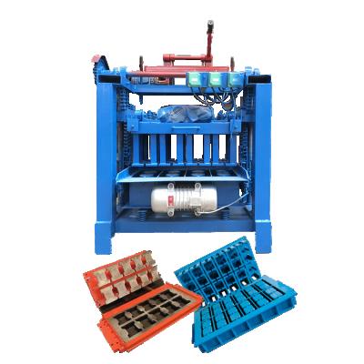 China Building Material Stores Interlocking Concrete Brick Paver Brick Block Machine Price for sale