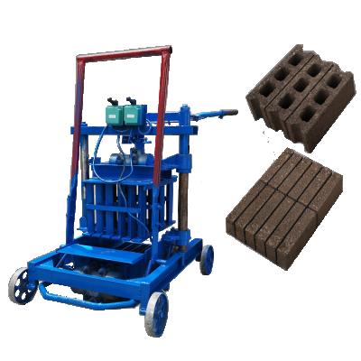 China Building Material Stores Manual Concrete Hollow Block Brick Mold Making Machine Machinery Jamaica for sale