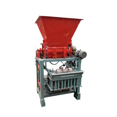 China Building Material Stores Construction Building Manual Concrete Cinder Block Making Machine for sale