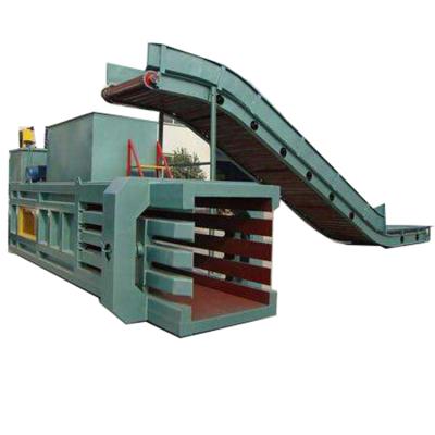 China Automatic Horizontal Bales Waste Paper Wrapper Used Garment Baler Press Machine for sale