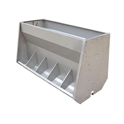 China Automatic Farm Use Stainless Steel Feeder Double Pig Bowl Nursery Automatic Side Automatic Fertilizer Bowl For Pigs Single Sided for sale