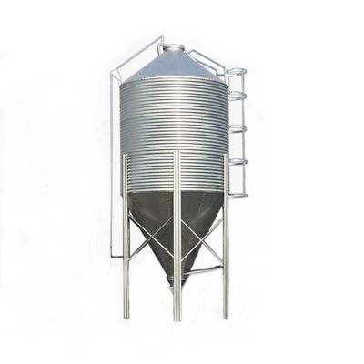 China Farms Customized Chicken Steel Hog Farm Poultry Animal Feed Silo Bin for sale