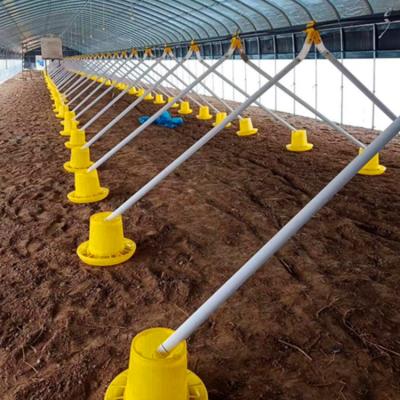 China Poultry Farm Poultry Farm Chicken Feeder Feeding Equipment Feeding and Drinking Line Full Automatic Broiler Machinery for sale