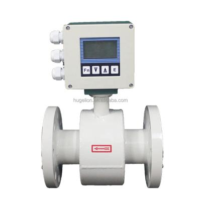 China PTFE/PFA/F46/Neoprene/Polyurethane 2 Inch PTFE Magnetic Water Flow Meter Square Integrate Electromagnetic Transmitter Flow Meters For Chemical Liquids for sale