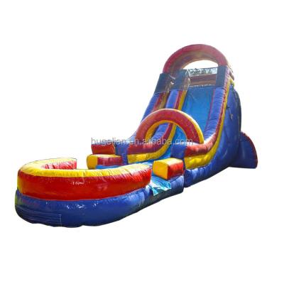 China Waterproof 20ft screamer water slide newleap inflatable slides combo water pool with blower for sale