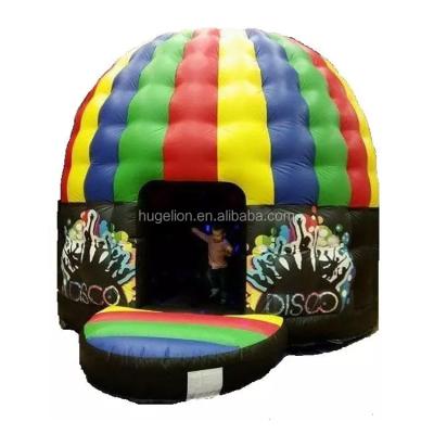 China Waterproof High Quality Castle Dome Disco Adults Kids Inflatable Bounce Dancing House For Party for sale