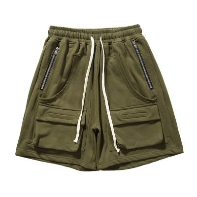 China QUICK DRY Cotton Casual Men's Outdoor Sports Jogger Shorts High Street Custom Multi Pockets Cargo Shorts for sale