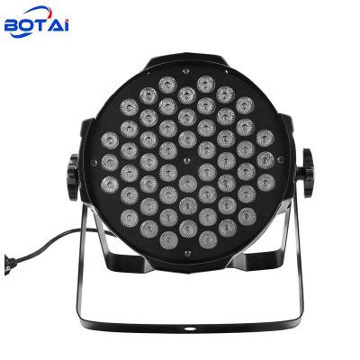 China Stages dmx 512 54pcs*3w led par light mixer 54*3 india for sale