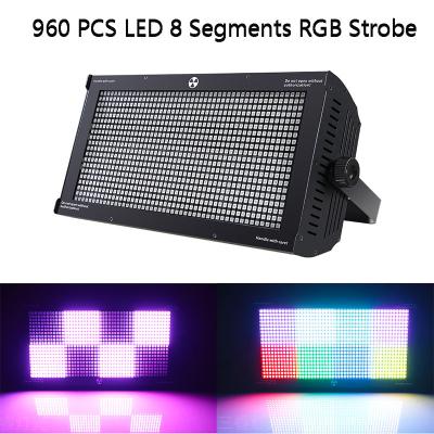 China 8+8 Horse Racing Sections + Ip20 Smd Dye + Flashing 960 Pixel Led Dmx Strobe Led Light Bar for sale