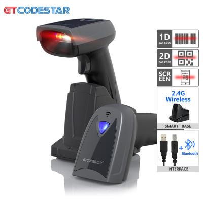 China Wireless Reader Hong Kong Health Pass Scanner 1D 2D Barcode Scanner QR Code ABS+PVE+PC GTCODESTAR for sale