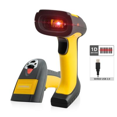 China ABS+PC+TPE Inventory IP67 1D Long Distance Industrial Barcode Scanner GT-730 for sale