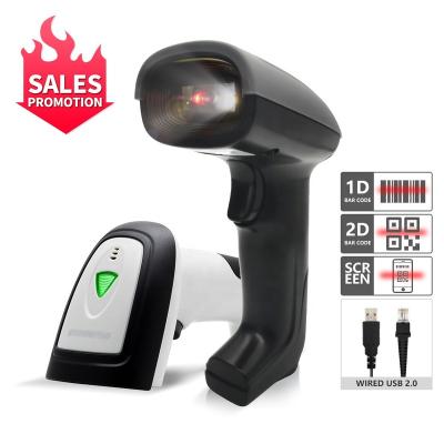 China ABS+PC 1D 2d CMOS Qr Barcode Reader Price Barcode Handheld Scanner GT-1900A for sale