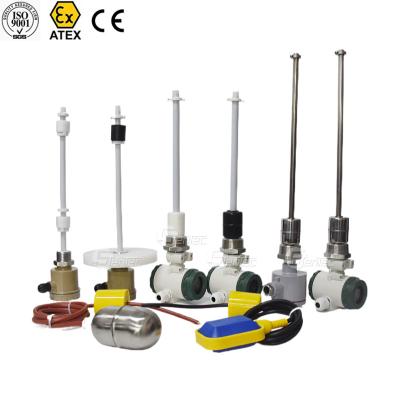 China Mini Double Stainless Steel Float Industrial Explosion Proof Ball Flange Level Switch SFLS200 for sale