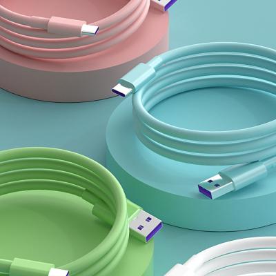 China Fast Material Type C 5A Fast Charging MP3/MP4 Player New Arrival Charging Data Cable Strip Cable for sale