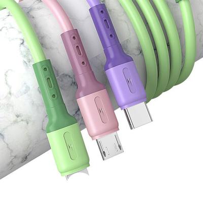 China Mobile Phone New Desgin 3 in-1/3in1 Type C Band Usb Charging Cable 3in1/3in1 Cable Type Android 3 in 1 Charging Cable for sale