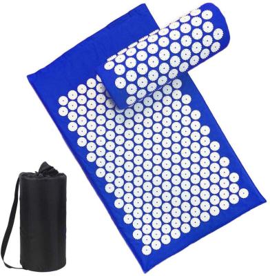 China Acupressure Mat and Pillow Set for Lower Back Pain Relief and Muscle Relaxation - Acupuncture Mattress CM01 for sale