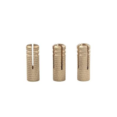 China Brass Expandable Fastener High Quality Brass Drop In Anchor for sale