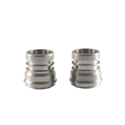 China OEM Processing Auto Parts Stainless Steel Brass Fittings Coupling Round for sale