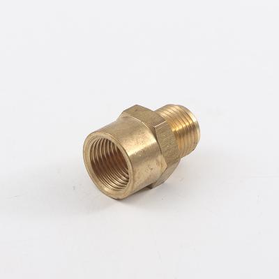 China Rocket Hex Fittings Threads Factory Price Hexagon Fittings Copper Precision Pipe CNC Part Mount Mechanical Pipe Fitting for sale