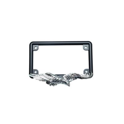 China Various widely used factory sale zinc alloy motorcycle license plate frame for USA for sale