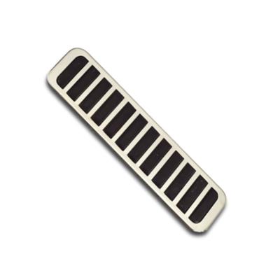 China Chrome Rubber Gas Hot Price Steel+ Factory Supply Rubber Brake Car Pedal Pad For VW for sale