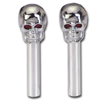 China Various factory manufacturing zinc alloy car skull zinc alloy door lock knobs for sale