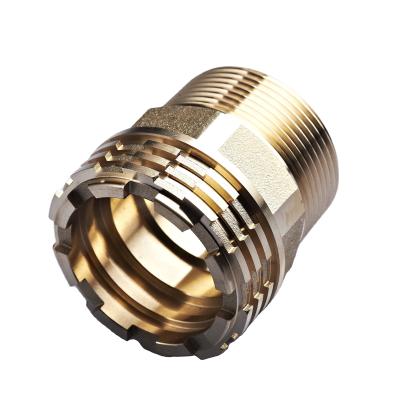 China Pipe lines connect 2 inch pipe fittings ending brass plug insert on ppr cpve pvc pipe line for sale