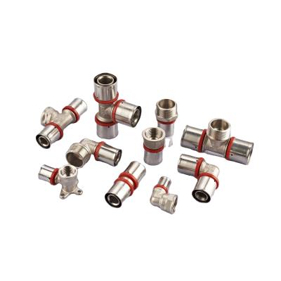 China Pipe Lines Connect Compression Double Nipple Fitting SS Sleeve For Heating Tubing for sale