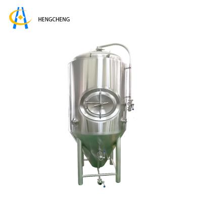 China Beer Fermenter For Craft Beer Brewing Shanghai Hengcheng 10hl 20hl 50hl Full Automatic Beer Fermenter Stainless Steel With Thermometer for sale