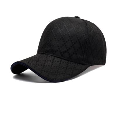 China 2019 Guangzhou Fashion Quality Polyester COMMON ACE Luxury Plaid Gentleman Baseball Hats For Men for sale