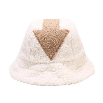 China Warm Plush Winter Arrow Symbol Print Gorros Fishing Hat for sale