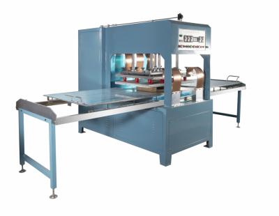 China 15KW Ultrasonic Plastic Hydraulic High Frequency Welding Machine Pressure Plate Welding And Wrapping Machine for sale