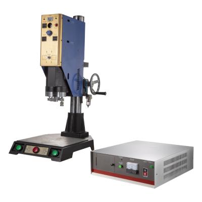 China 380V 15KW Ultrasonic Semi-automatic Welding and Wrapping Machine Plastic Welding Packaging Machine for sale