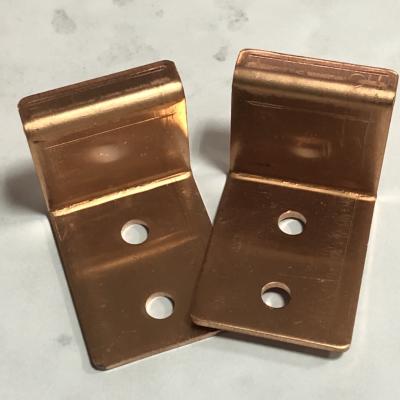 China Metal Parts Brass Stamping Machine High Frequency Accessories Contacts Copper / for sale