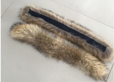 China Natuurlijke het Bontkraag Eco van de Kleuren Warme Wasbeer Vriendschappelijk voor de Parka van Kapjonge geitjes Te koop