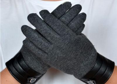 China Dunkelgraue Damen-Touch Screen Handschuhe, Winter-Handschuhe mit Touch Screen Fingern  zu verkaufen